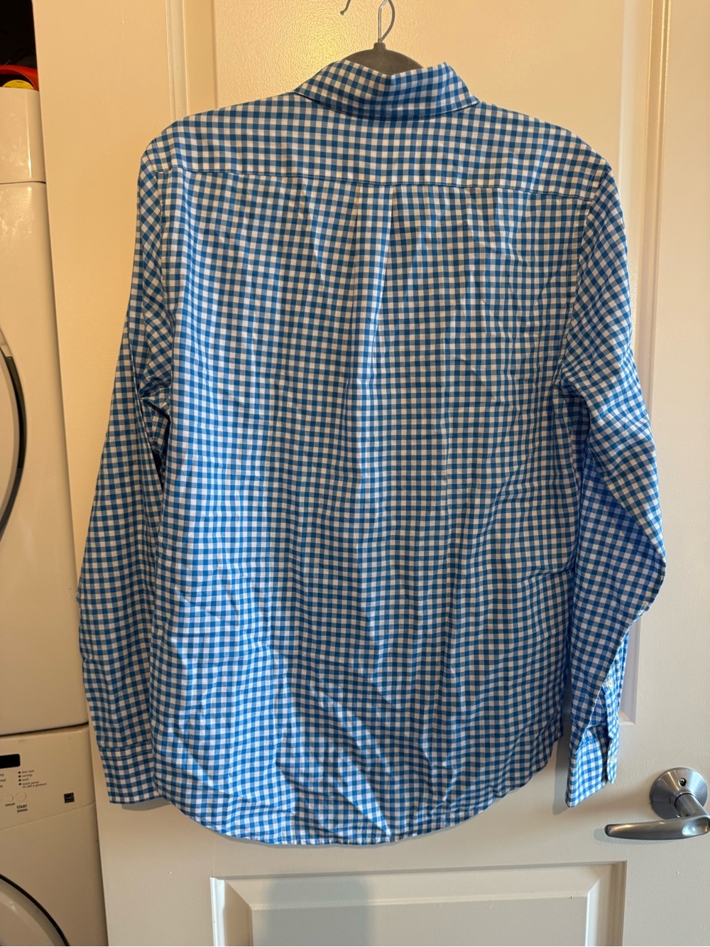Vineyard Vines Blue and White Gingham Button-Down Shirt - Picture 6 of 6